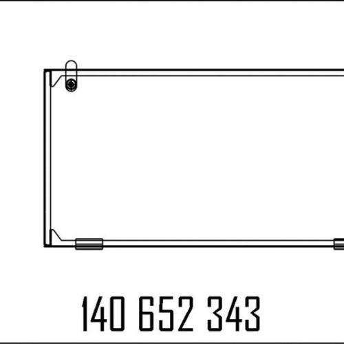 140652343 - GLASS FRAME BLIND COMPL.. S MPD OR/MR GK